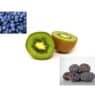 Blueberries, kiwi and plum for aging skin