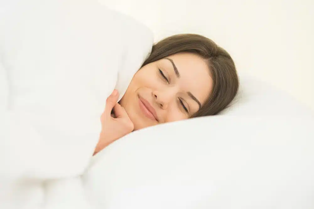 woman sleeping