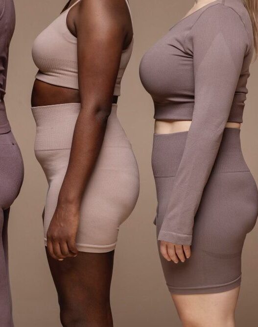 ectomorph, mesomorph, endomorph body type of women