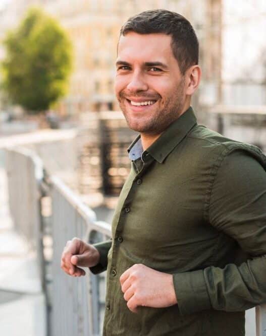 Man at his 40, approaching 40