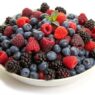 Superfruit berry and berries variety in a bowl