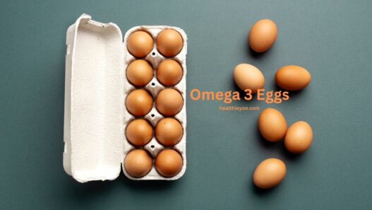 Omega 3 eggs in loose and egg packing, healthieyoo.com
