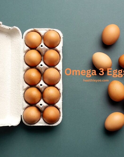 Omega 3 eggs in loose and egg packing, healthieyoo.com