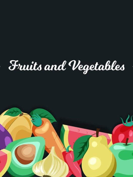 fruits and vegetable, nutrients