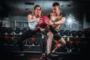  sports specific training, man, woman