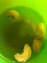 cashews in water, are you hungry or thirsty