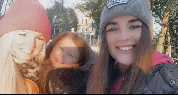 Woman with 2 girls