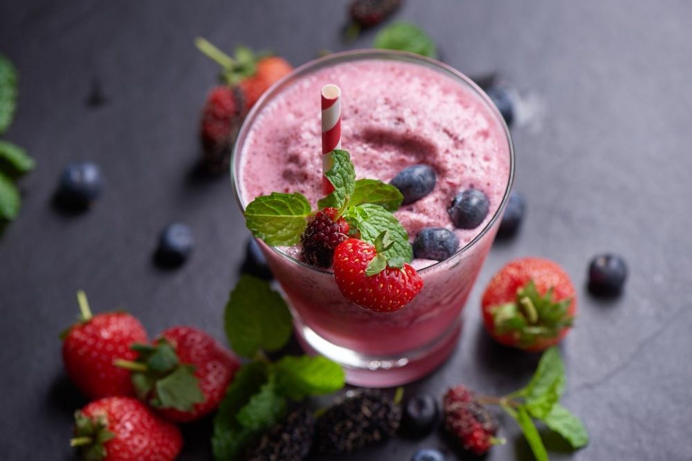 Berries smoothie