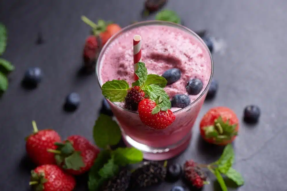 Berries smoothie