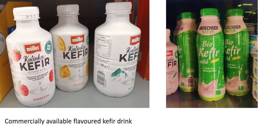 Milk Kefir Grains bottles