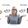 English walnut vs black walnut, persian walnut, california walnut varieties - woman confused