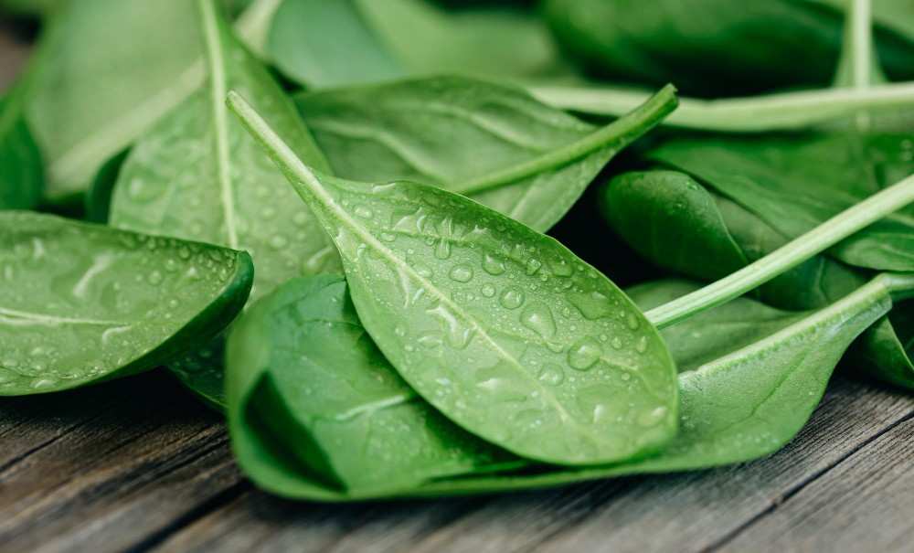 Spinach leaves - high oxalate foods