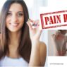 Woman showing tablet, Relief factor reviews for joint pain relief