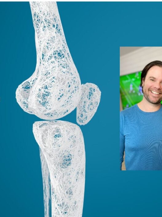 Man showing Flexoplex, bone and joint health supplement, flexoplex reviews