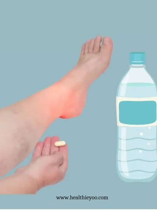 woman taking tablet, mineral water, heart, kidneys, Fluid restriction in heart failure and CKD