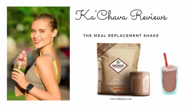 Kachava reviews, Woman drinking superfood Kachava shakes