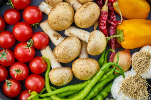 vegetables -potatoes, tomatoes, green chillies, red chillies, bell peppers, nutrition in addiction recovery