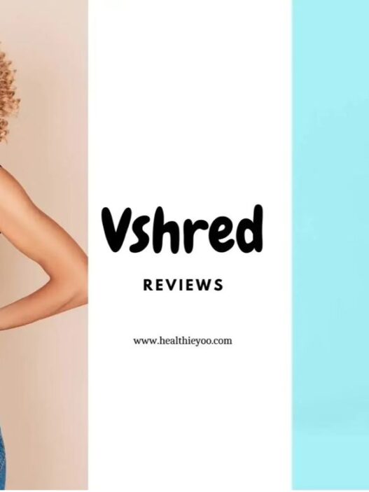 Vshred reviews, man and woman showing weight loss by loose jeans