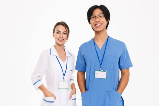 nursing students - male female, holistic health and wellness