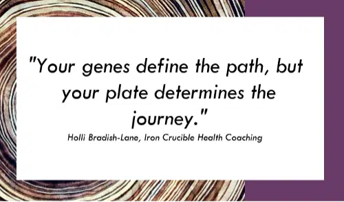 Holly Bradish-Lane, DNA based weight loss, genes