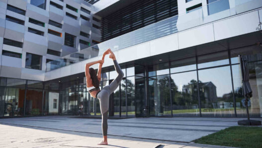 woman exercising in front of a medical weight loss centres