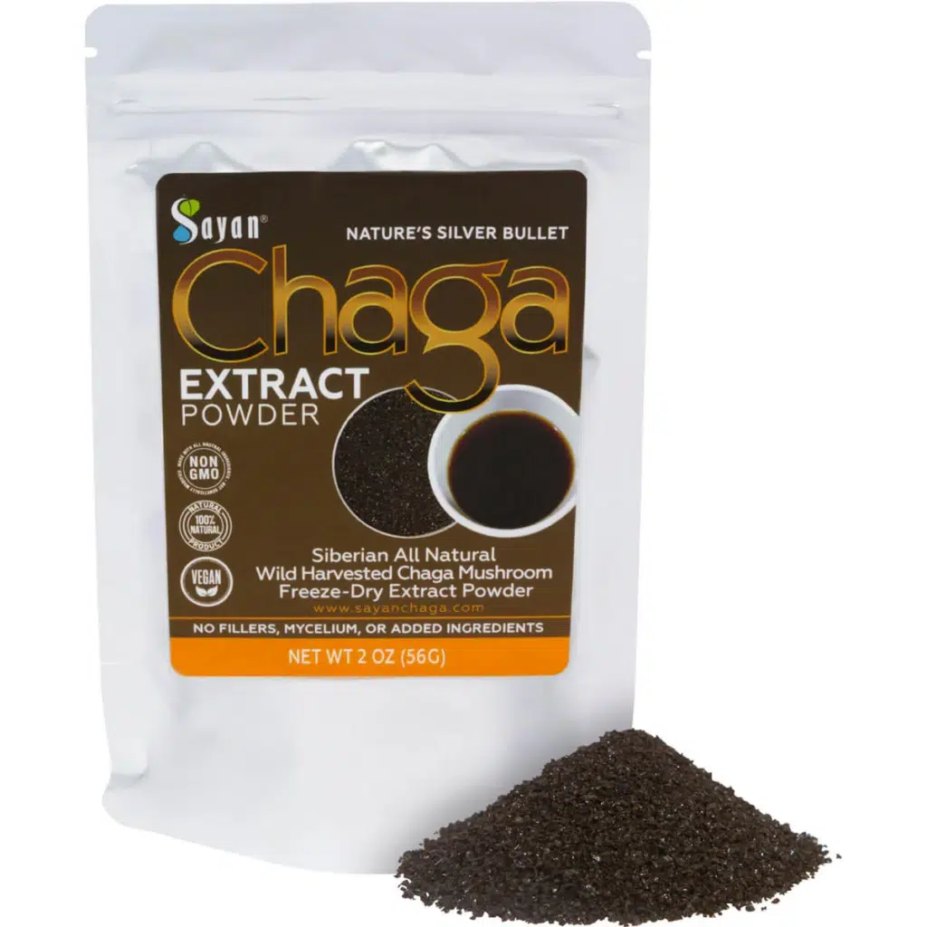 Sayan Chaga extract powder, Siberian Chaga Extract