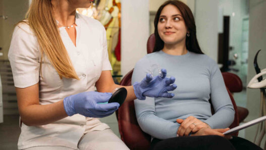 Woman doing PRP therapy on woman, Platelet-rich plasma