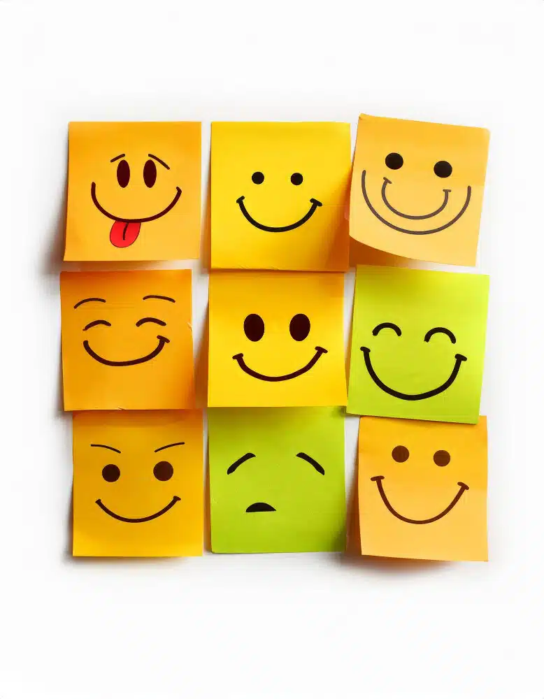 Smiley paper slip, Feedback, Healthieyoo