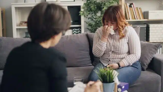 female having flu, mobile iv therapy
